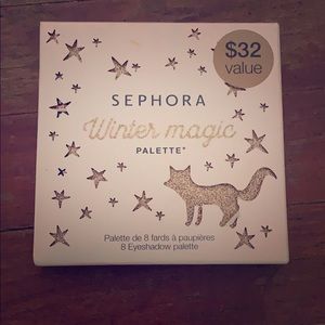 Eyeshadow winter palette